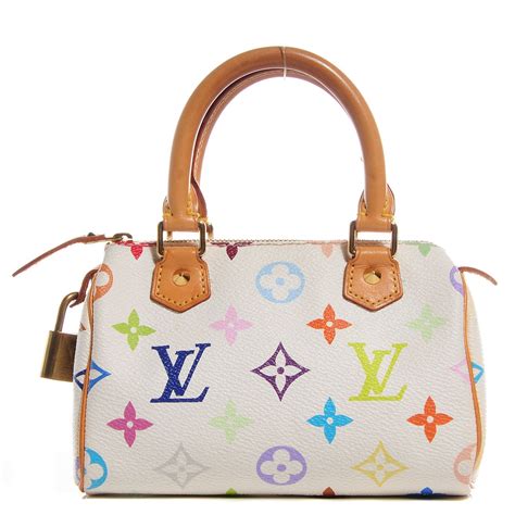 white louis vuitton purses|louis vuitton white colorful purse.